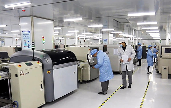 西門子貼片機車間